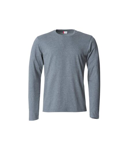 T-shirt Homme Gris Chiné Clique