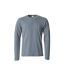 T-shirt Homme Gris Chiné Clique-1
