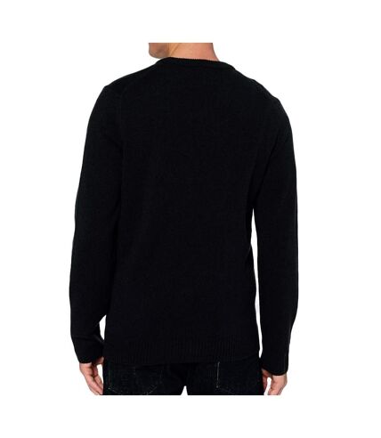 Pull Noir/Vert Homme Lacoste Tricot AH1952 - XS