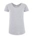 Comfy Co Womens/Ladies Sleepy T Short Sleeve Pajama T-Shirt (Heather Gray)