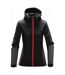 Veste Softshell Orbiter Femme Noir Rouge Vif Stormtech-1