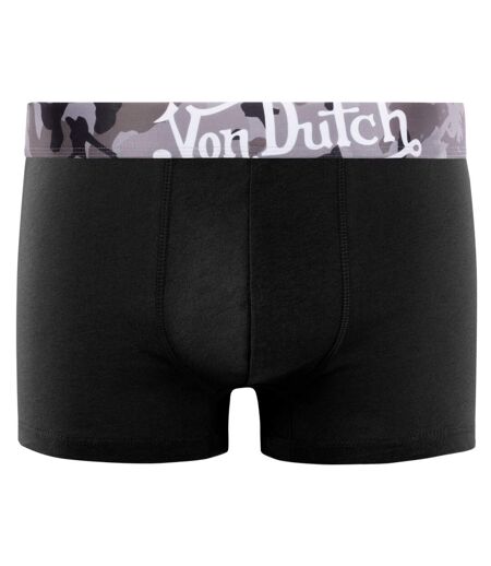 Lot de 2 boxers homme en coton imprimé et uni Concrete Vondutch