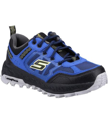 Baskets fuse tread garçon bleu roi / noir Skechers