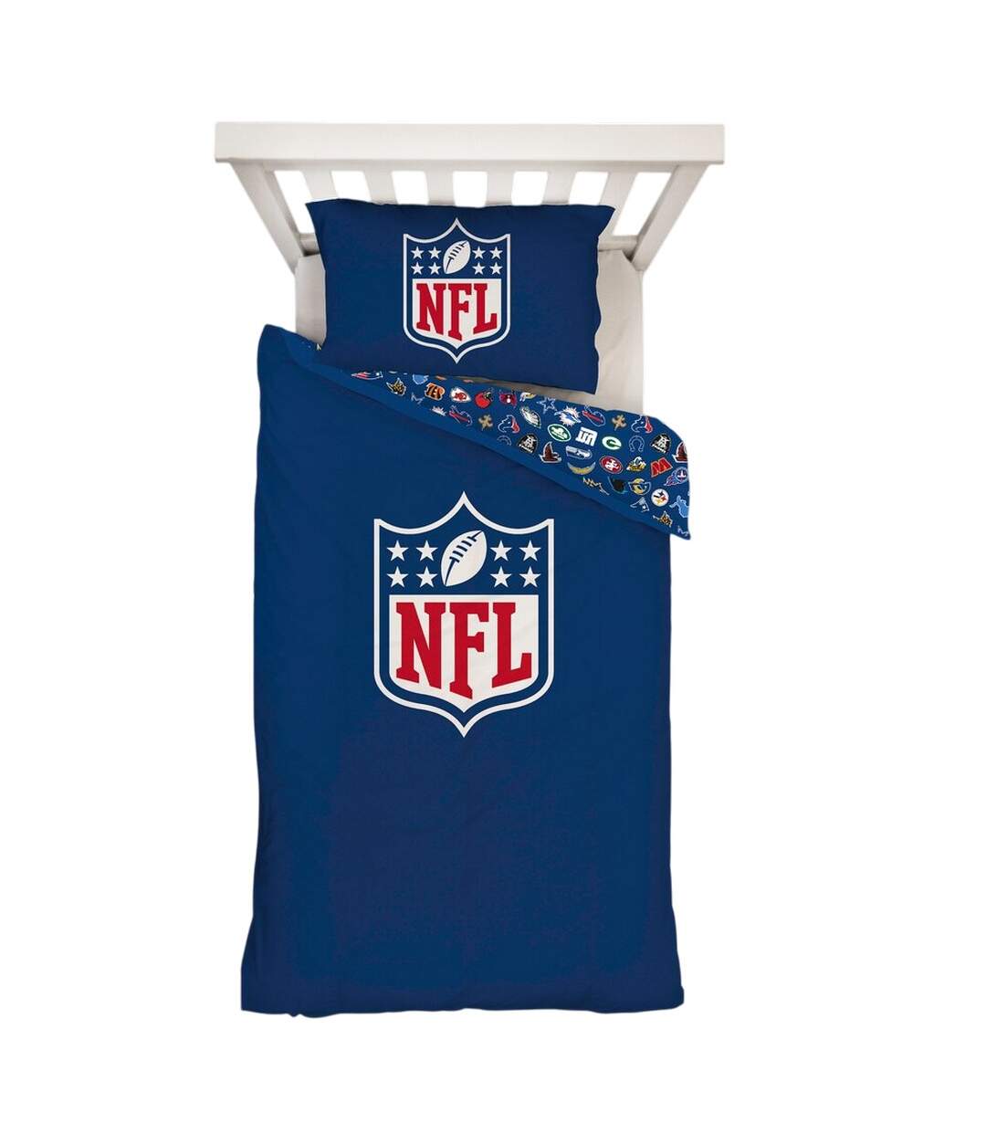 Logo Reversible Duvet Set Multicoloured NFL-2