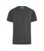 Duke Mens Flyers-2 Kingsize Crew Neck T-Shirt (Charcoal Melange)
