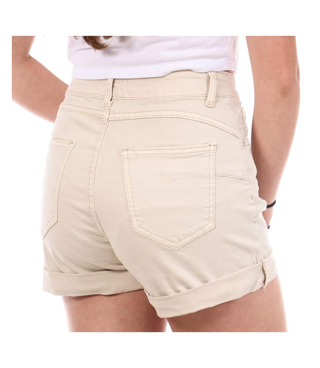 Short beige femme monday premium lw526 - l-2