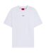 T-shirt Motif/style Logo Imprimé Dapolino Homme Blanc Hugo-2