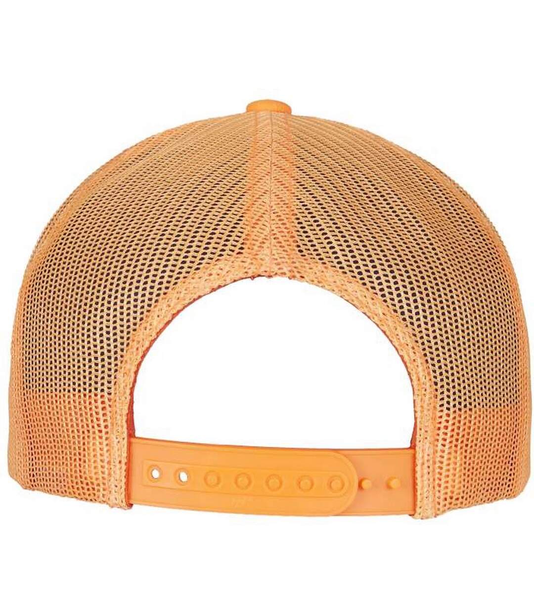 Chapeau Camionneur Orange Néon Flexfit-2