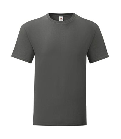 T-shirt iconic homme graphite clair Fruit of the Loom Fruit of the Loom