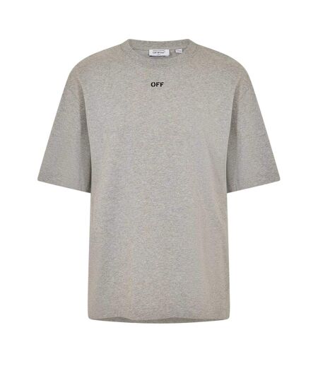 Unisex Adult Cotton T-shirt Grey Black Off White