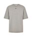 Unisex Adult Cotton T-shirt Grey Black Off White-1