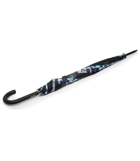 Isotoner Parapluie femme canne, ultra-déperlant, solide, ouverture auto/ fermeture manuelle