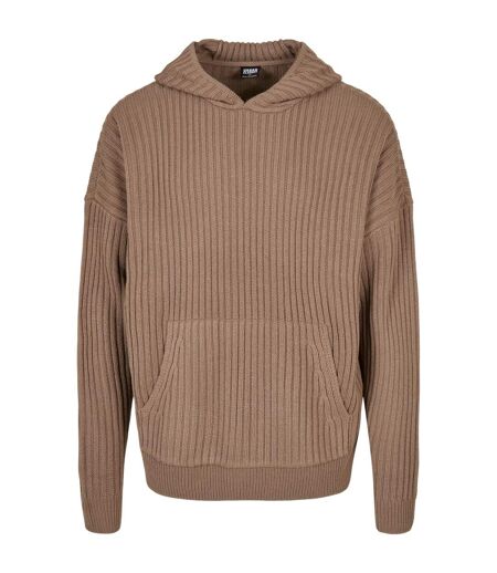 Sweat À Capuche Homme Kaki Foncé Urban Classics