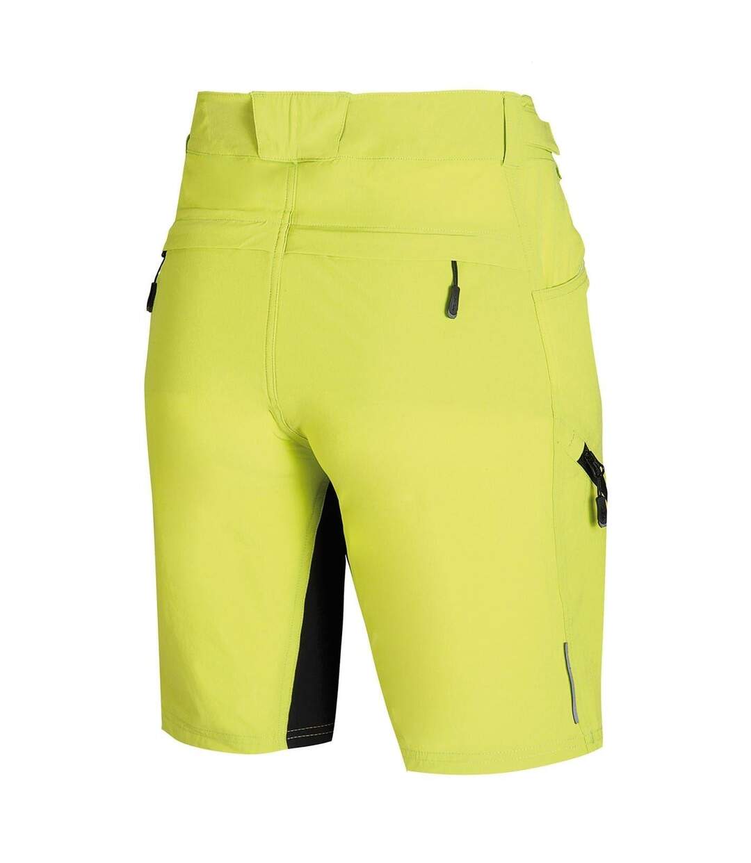 Mens Logo Baggy Cycling Shorts Green Bicycle Line-2