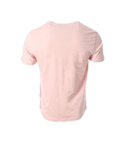 T-shirt Rose Homme GuessLogo - L