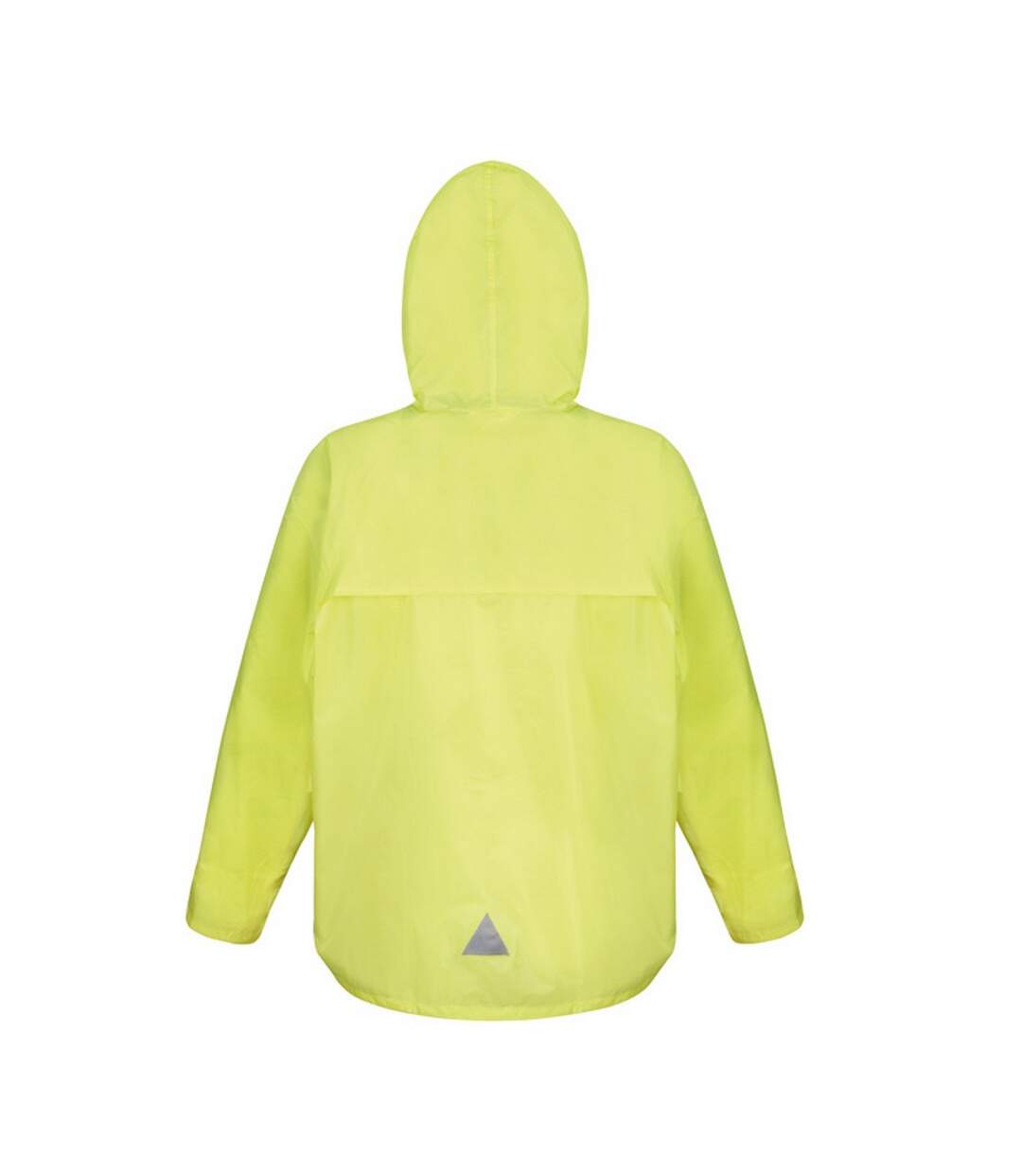 Mens Waterproof Jacket And Trousers Set Fluorescent Yellow Result-2