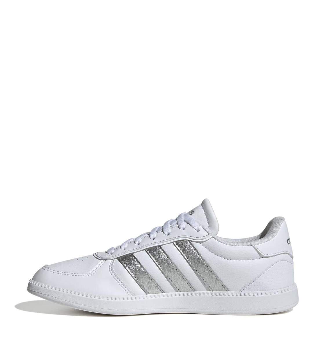 Baskets Breaknet Femme Blanc Argenté Adidas-2
