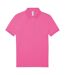 Polo manches courtes - Homme - PU424 - rose lotus