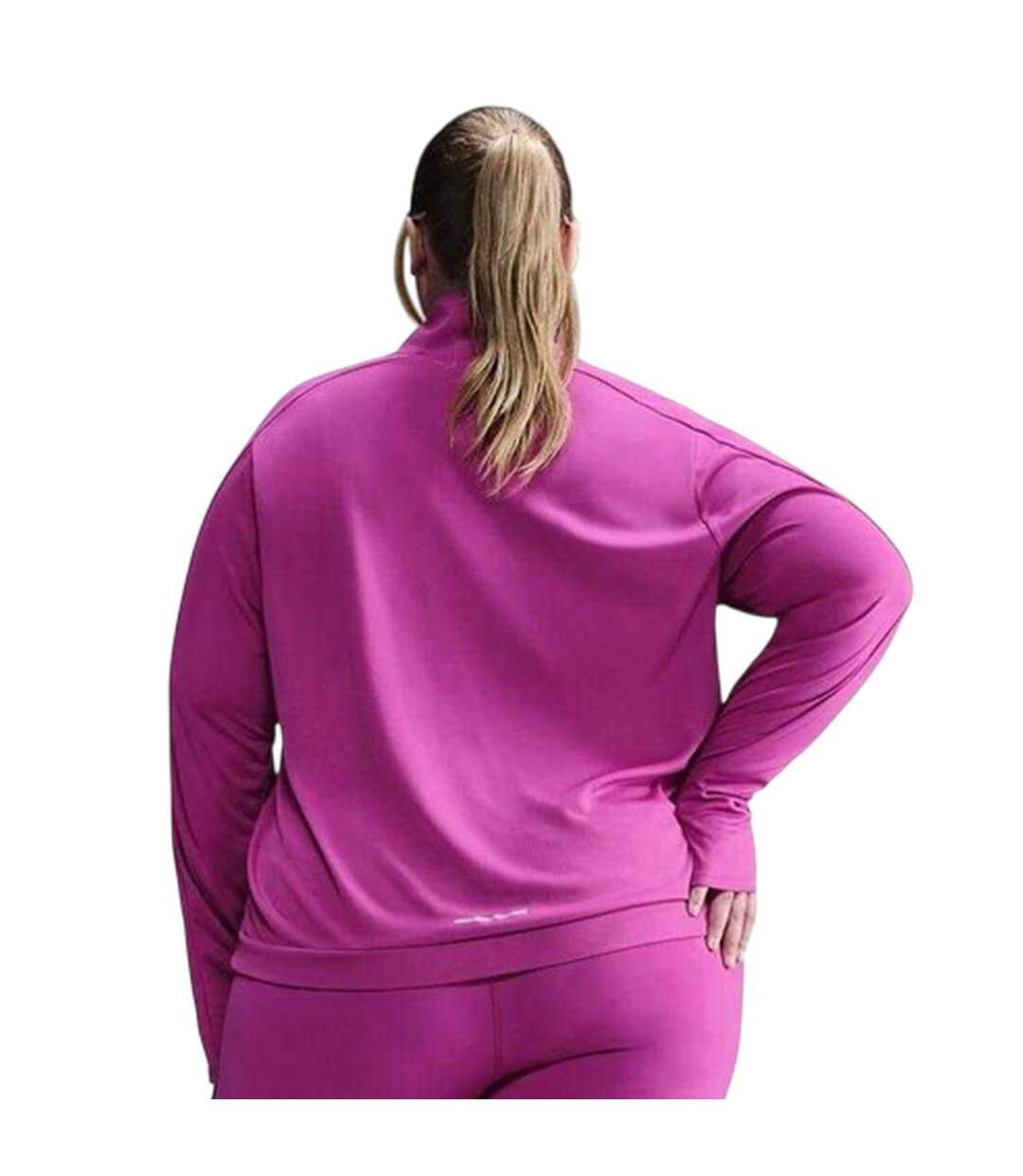Haut Sport Motif/style Réfléchissant Femme Rose Fuchsia Nike-3