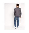 Crosshatch Mens McClay Crew Neck Sweater (Charcoal)