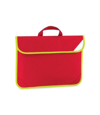 Quadra High-Vis Book Bag (Classic Red) (One Size) - UTRW10034