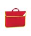 Quadra High-Vis Book Bag (Classic Red) (One Size) - UTRW10034