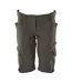 Short De Travail Accelerate Pour Hommes Anthracite Foncé Mascot-1