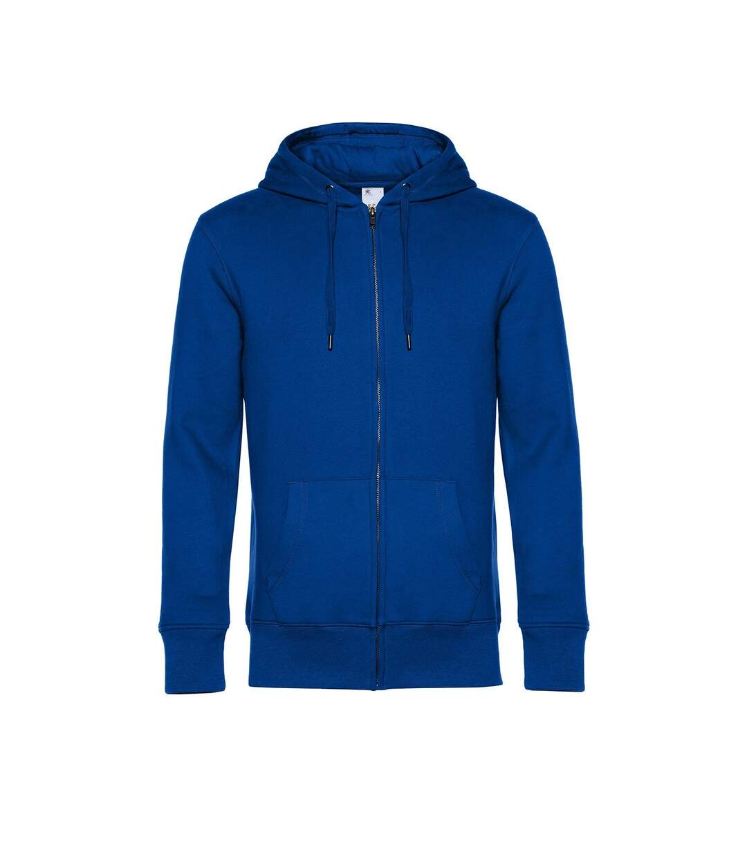 Sweat À Capuche Zippé Mens King Bleu Roi B&C-1
