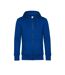 Sweat À Capuche Zippé Mens King Bleu Roi B&C-1