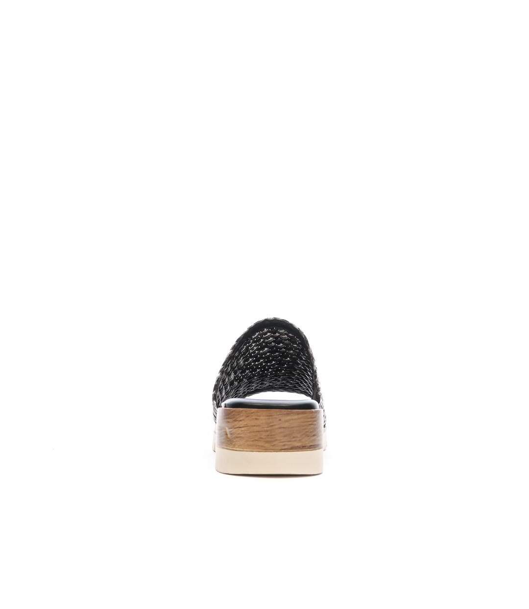 Claquettes noir/argent femme xti 143881-3