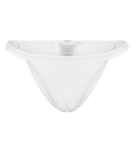 Bas De Maillot De Bain Motif/style À Volants Femme Blanc Brave Soul