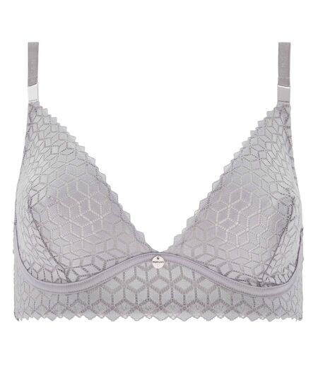 Soutien-gorge souple argent Carolina