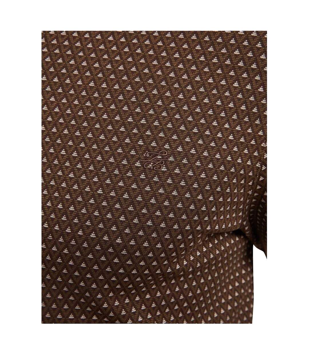 Polo Manches Longues Homme Marron Marron Clair Ted Baker-4