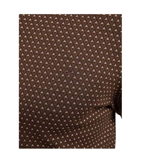 Polo Manches Longues Homme Marron Marron Clair Ted Baker