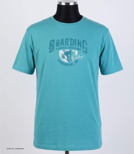 CHALLENGER SOMBRERO2 - Tee-shirt imprimé manches courtes en coton peigné douceur absolue