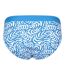 Womens/ladies ocean notion leaf print bikini bottoms blue Mountain Warehouse-2