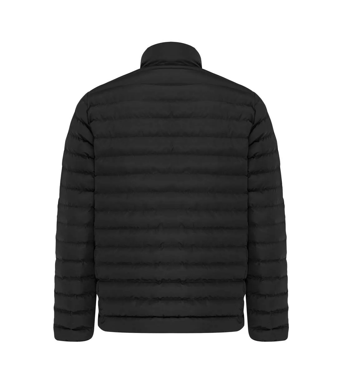 Mens Maiko Recycled Polyester Padded Jacket Black Iqoniq-3