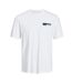 T-shirt blanc homme jack & jones whcorp - l-3