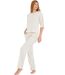 Pyjama pantalon top manches trois-quarts Freely Lisca Cheek-1