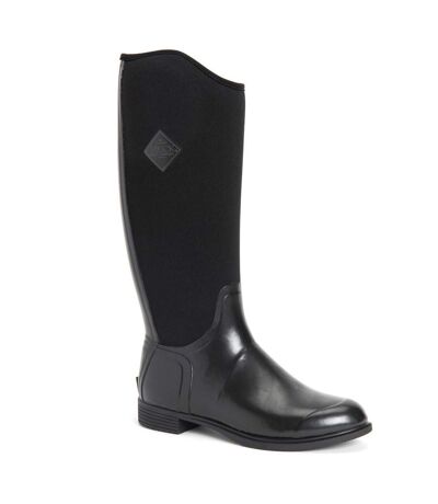 Womens/ladies Derby Riding Boots Black Muck Boots