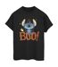 Disney T-shirt boyfriend en coton Lilo & Stitch Womens/Ladies Boo ! (Noir) - UTBI30491-1