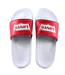 Claquettes Motif/style Aile De Chauve-souris Et Logo Femme Rouge Blanc Levis-4