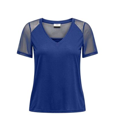 T-Shirt Bleu Femme JDY Stinne - L