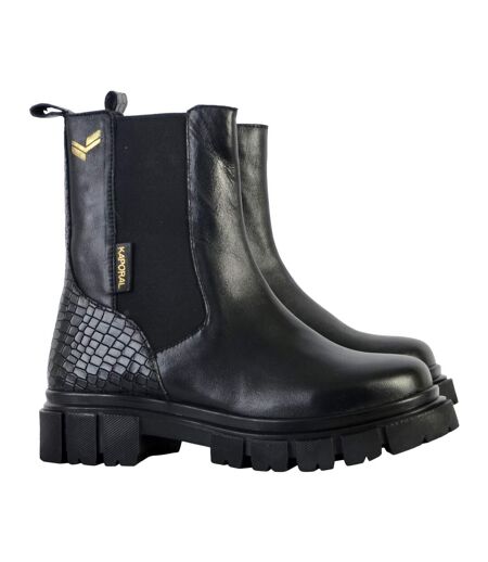 Bottine Montante Cuir Kaporal Jelly