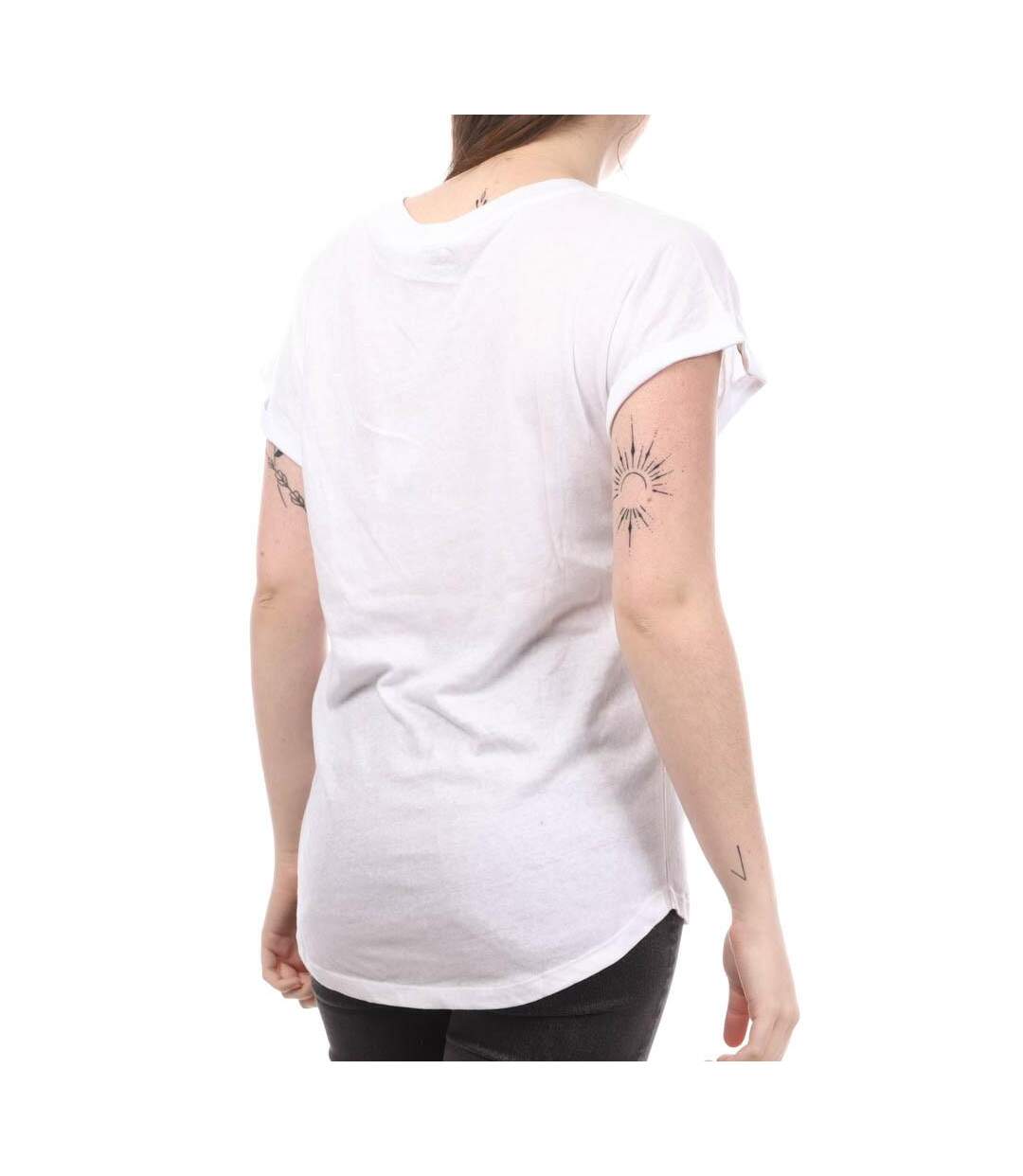 T-shirt Blanc Femme Teddy Smith Tobalu - XS