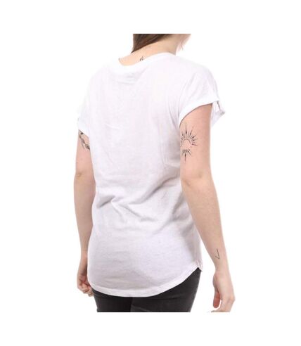 T-shirt Blanc Femme Teddy Smith Tobalu - S