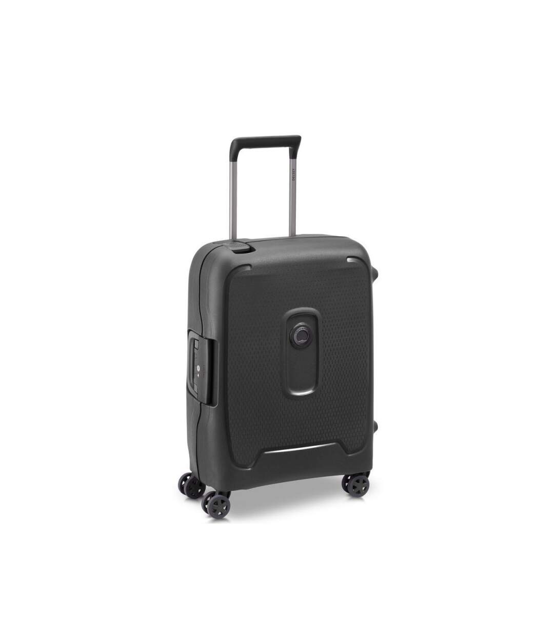 Delsey Paris - Valise cabine 4 roues 55cm Moncey slim - noir - 7838