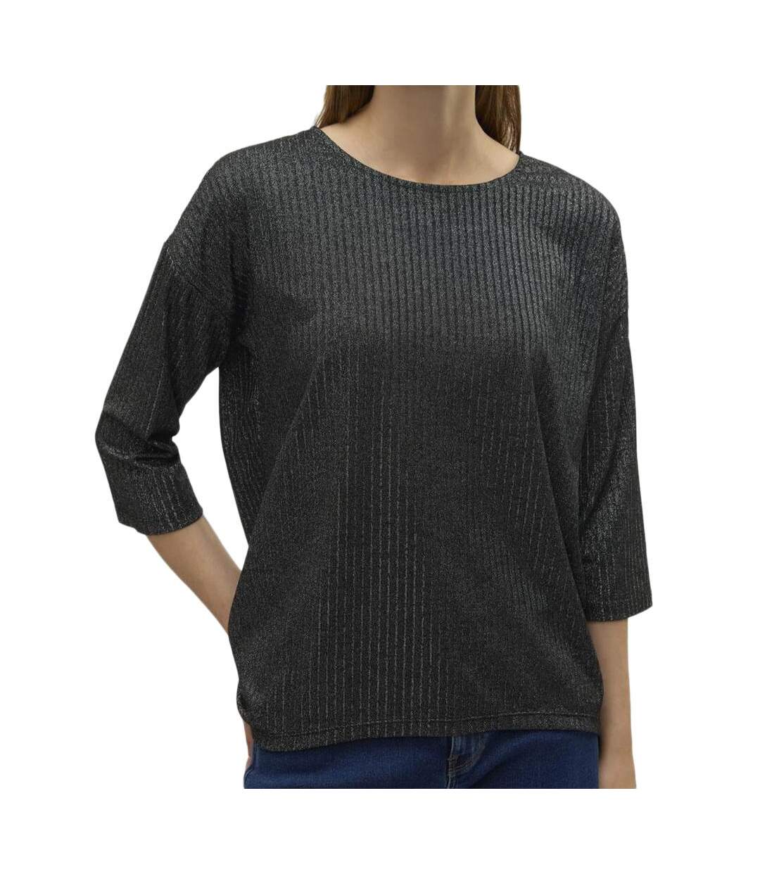 Top Noir Femme Vero Moda Cora - L-1