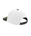Casquette Ajustable Original Adulte Blanc Noir Beechfield-2