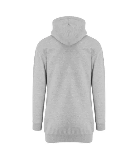 Robe À Capuche Just Hoods Femme Gris Chiné Awdis